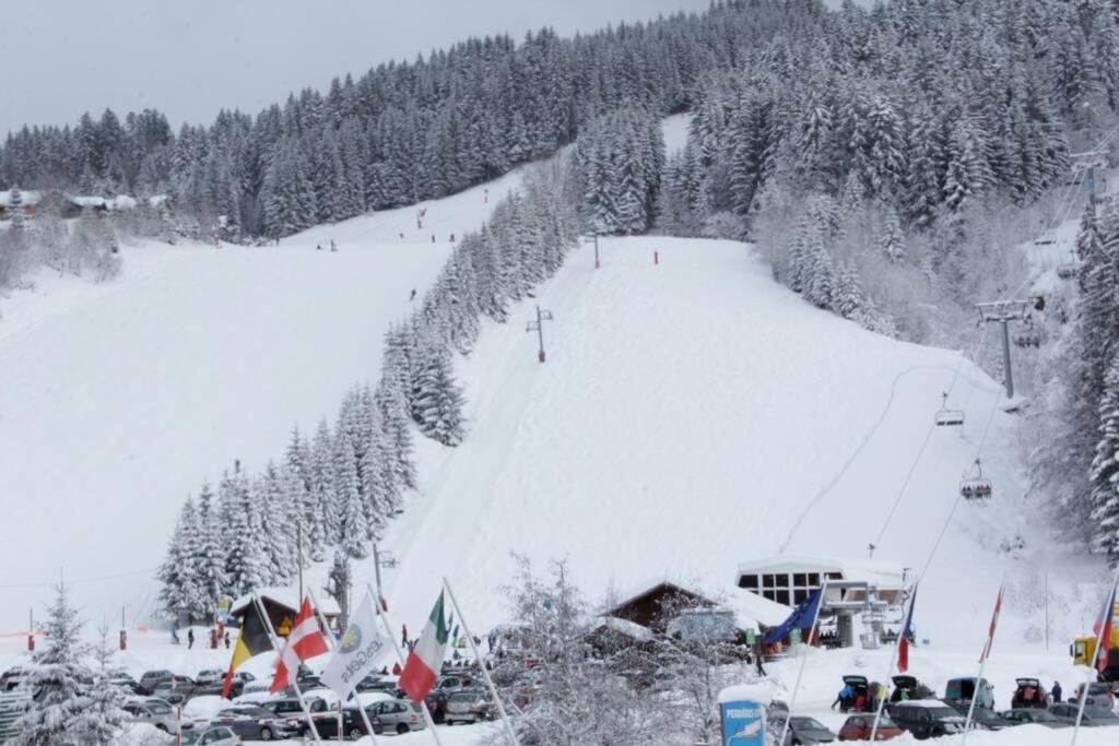 Bel App Aux Gets 10Mn Centre Ski Parking Tennis Prive Ле-Гет Екстериор снимка